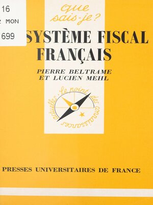 cover image of Le système fiscal français